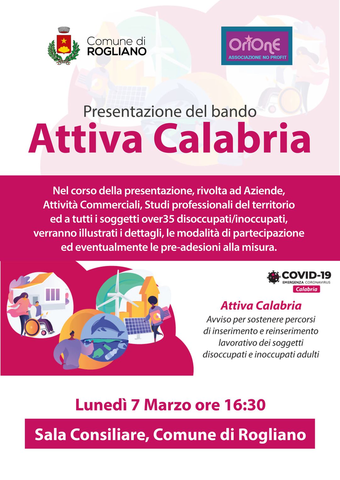 Presentazione Bando - Attiva Calabria